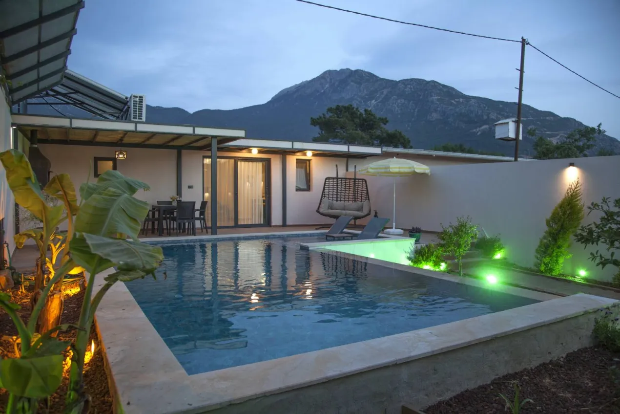 Fethiye Ölüdeniz'de Enfes Tasarımlı, Özel Havuzlu, Konforlu Villa 39359